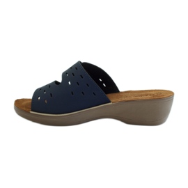 Velcro wedge Inblu PL029 navy blue 2 Velcro wedge Inblu PL029 navy blue 2