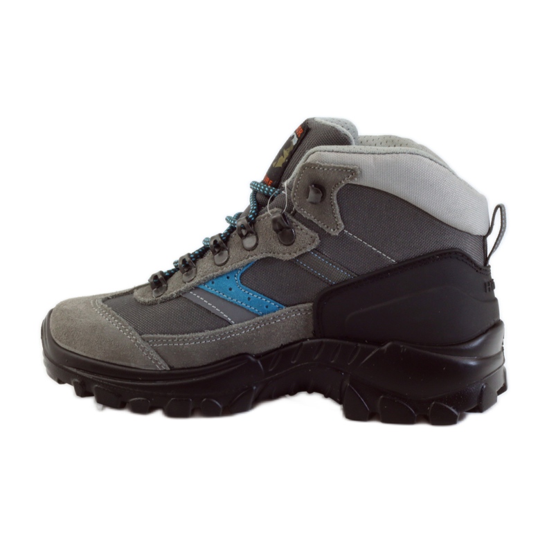 Grisport trekking shoes black blue grey 2