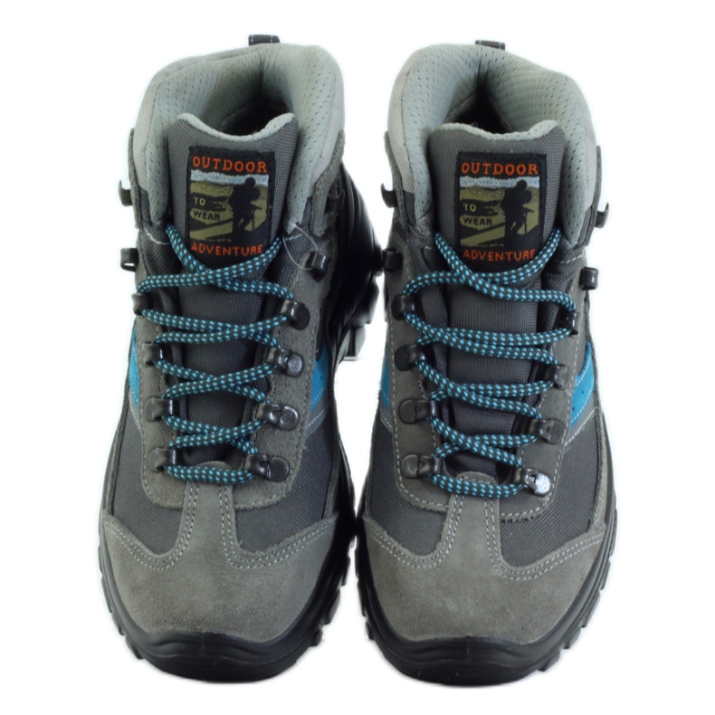 Grisport trekking shoes black blue grey 4