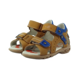 Velcro sandals Ren But 1471 honey multicolored blue 3