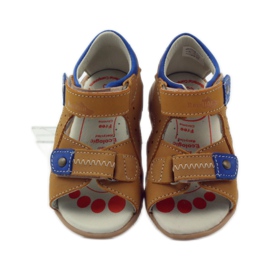 Velcro sandals Ren But 1471 honey multicolored blue 4