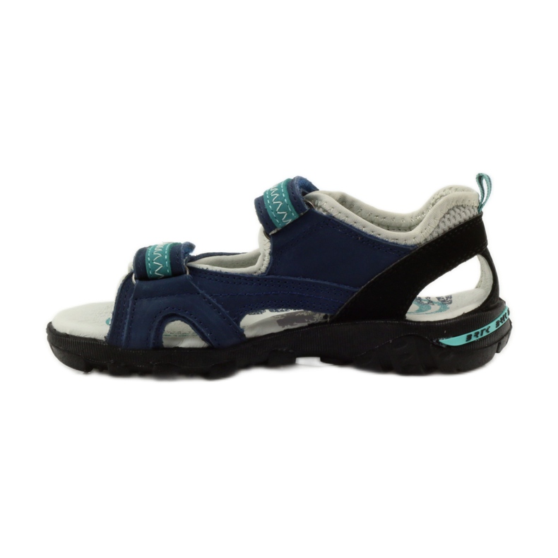 Boys' sandals Bartek 36113 navy blue green grey 2