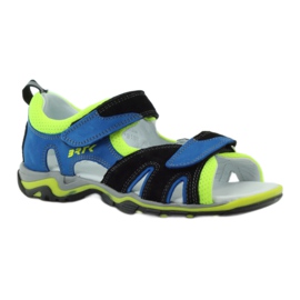 Turnip sandals Bartek 19187 multicolored blue black 1