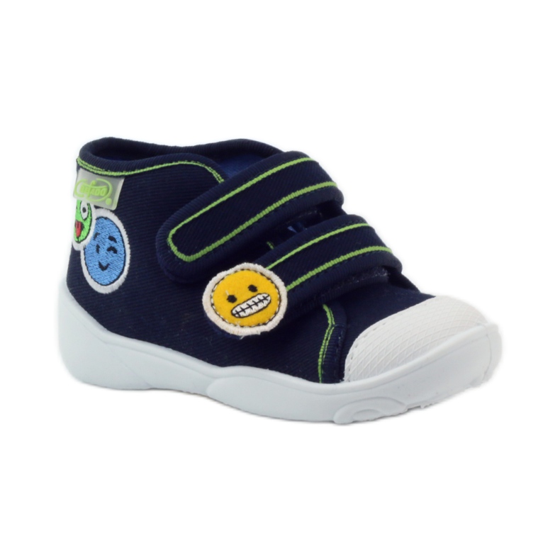 Slippers boys sneakers Befado turnips navy blue 1 Slippers boys sneakers Befado turnips navy blue 1