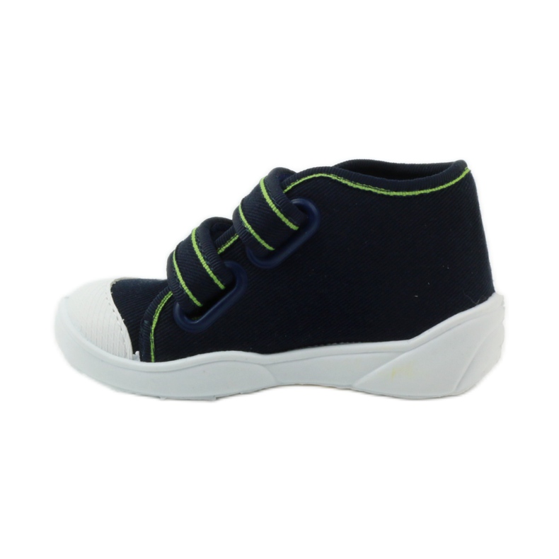 Slippers boys sneakers Befado turnips navy blue 2