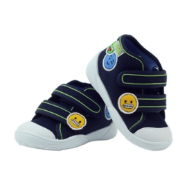 Slippers boys sneakers Befado turnips navy blue 3 Slippers boys sneakers Befado turnips navy blue 3