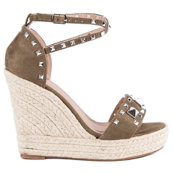 Bestelle Rock espadrilles sandals green 2