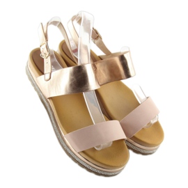 Pink women's sandals SL88P Pink 1