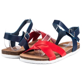 American Club Comfortable american sandals blue 2