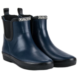 Kylie Dark blue galoshes 2 Kylie Dark blue galoshes 2