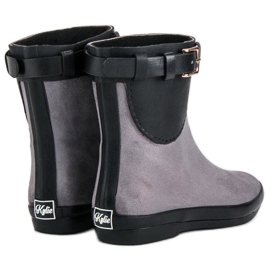 Kylie Women's Low Wellies grey 2