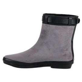 Kylie Women's Low Wellies grey 1