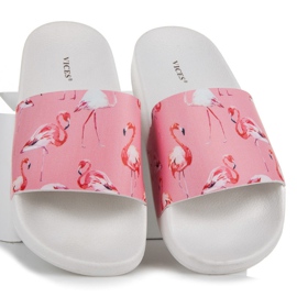 Vices Flamingo slippers pink 1