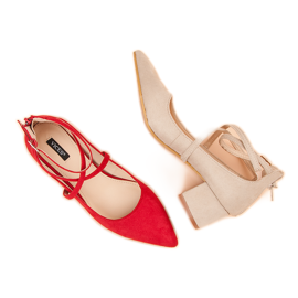 VICES Suede Pumps brown 1