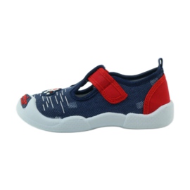 American Club American sneakers children's shoes leather insole red navy blue 2