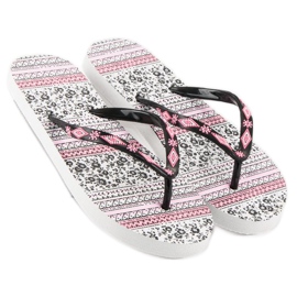Ax Boxing Women's flip-flops white 1