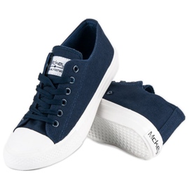 McKey Women's navy blue sneakers 2