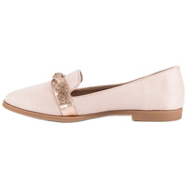 Bestelle Suede shoes with crystals pink 1 Bestelle Suede shoes with crystals pink 1