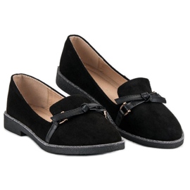 Bestelle Elegant suede shoes black 2