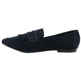 Navy blue loafers 1