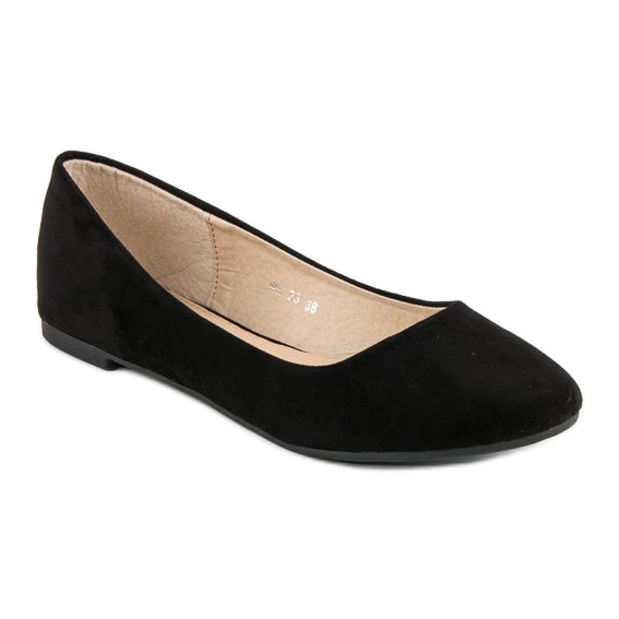 Claudia Women's spring ballerinas black 1