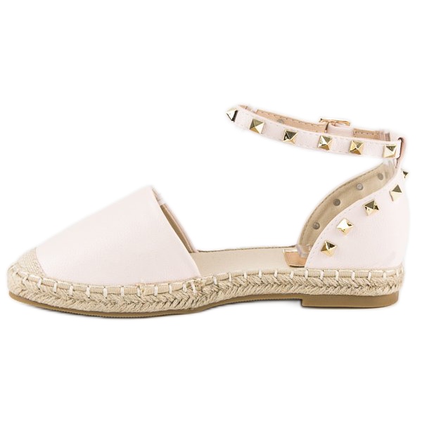 Rock espadrilles sandals pink 1