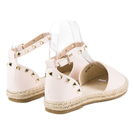 Rock espadrilles sandals pink 2