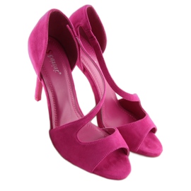 Pumps asymmetric fuchsia C90 fuchsia pink 2