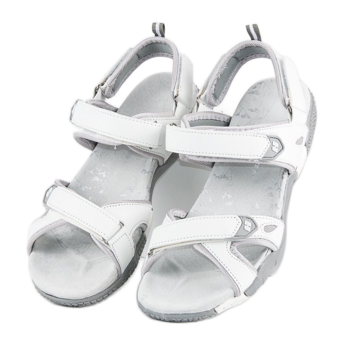 Hasby Women's velcro sandals white 1 Hasby Women's velcro sandals white 1
