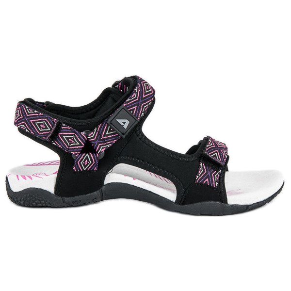 American Club Sports sandals for the summer black violet 1 American Club Sports sandals for the summer black violet 1