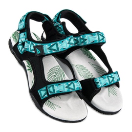 American Club Sports sandals for the summer black blue 1