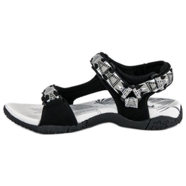 American Club Comfortable women's sandals black 1