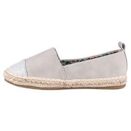 Marquiz Gray lightweight espadrilles grey 1