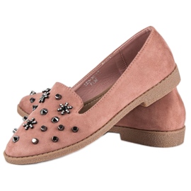Pink lords with rhinestones 2