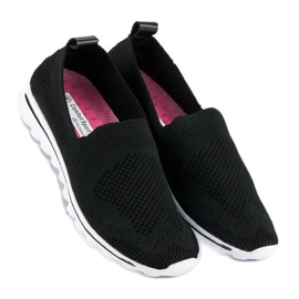MCKEYLOR Black Fabric Sneakers 2