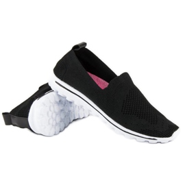 MCKEYLOR Black Fabric Sneakers 1