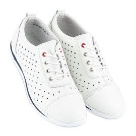 Openwork vinceza sneakers white 1