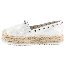 Forever Folie Espadrilles on the platform grey 1