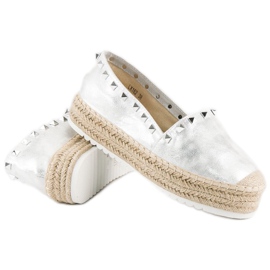 Forever Folie Espadrilles on the platform grey 2