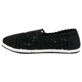 Marquiz Black lace sneakers 2
