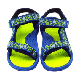 American Club blue children's sandals 8122 green 4 American Club blue children's sandals 8122 green 4