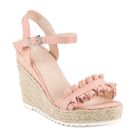 Bello Star Pink espadrilles sandals 1 Bello Star Pink espadrilles sandals 1