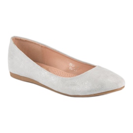 Nio Nio Suede ballerinas grey 1