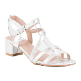 Ideal Shoes Flat sandals grey 2