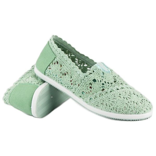 Marquiz Mint lace sneakers green 1