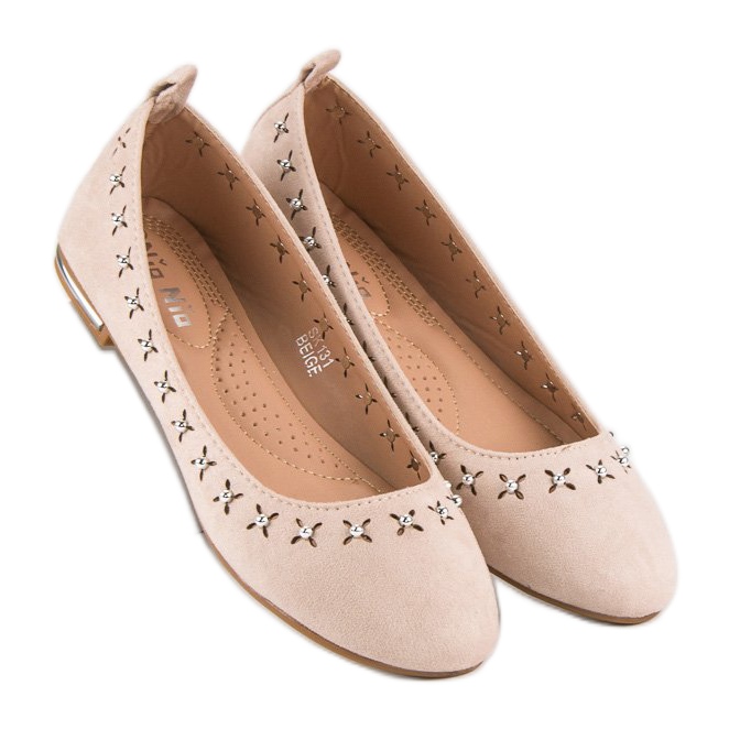 Nio Nio Elegant ballerinas brown 2