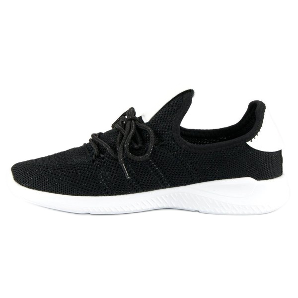 Sport Airy Slip-on Sneakers white black 1 Sport Airy Slip-on Sneakers white black 1