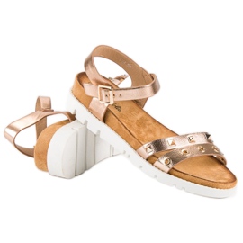 Forever Folie Pink sandals with rhinestones 2 Forever Folie Pink sandals with rhinestones 2