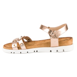 Forever Folie Pink sandals with rhinestones 1 Forever Folie Pink sandals with rhinestones 1
