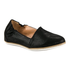 Filippo Black Ballerina With A Pattern 1